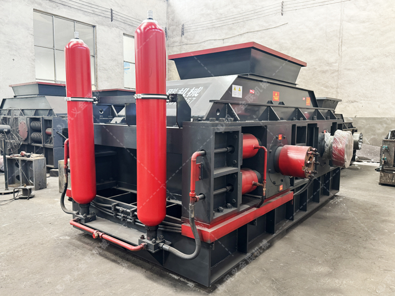 對輥制砂機：破碎效果佳，成品率高